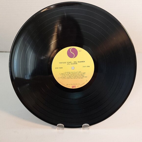 Del Shannon ~ The Vintage Years (Vinyl LP, 1975) - Picture 5 of 6